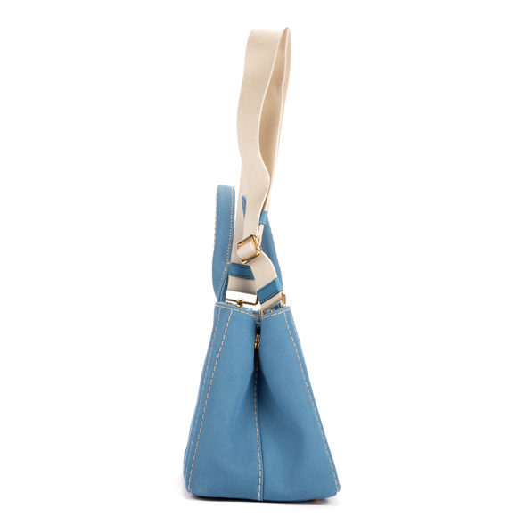 Prada Small Canapa Tote - Picture 2 of 7